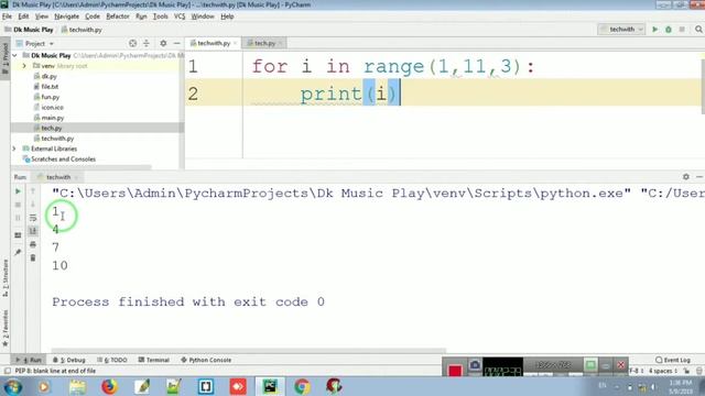 How To Use Step Argument In Python | Python Full Course For Beginners In HIndi & Urdu | #38 смотреть онлайн