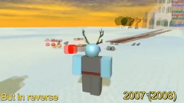 All Official ROBLOX Trailers [2006-2017] but its in reverse смотреть онлайн