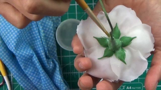 Sugar Rose Flower Stem and Calix How to Tutorial ( 2021) смотреть онлайн