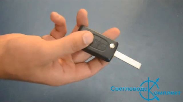 Выкидной ключ PEUGEOT 3 кнопки (корпус) лезвие HU83Т смотреть онлайн