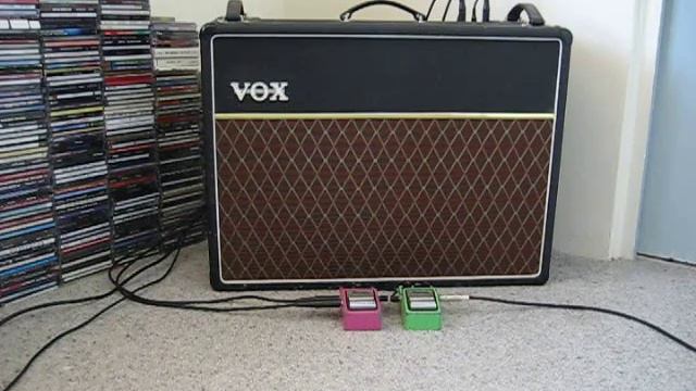 VOX AC30 '95 + TS9 (JRC4558D) + AD9 + LES PAUL смотреть онлайн