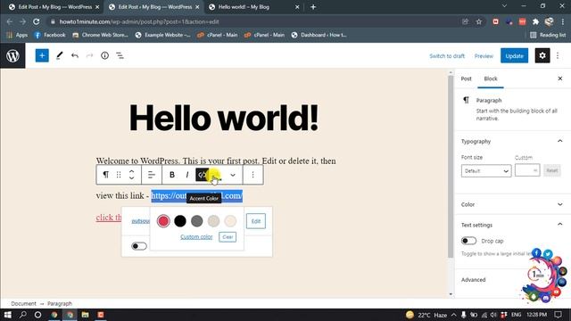 How to change link color in wordpress 2023 смотреть онлайн