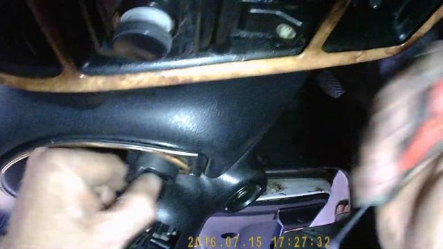 Снятие щитка приборов ГАЗ 3110 смотреть онлайн