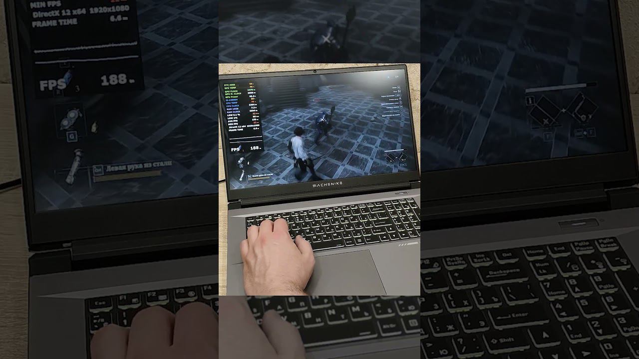 В ТРИ КЛИКА Снижаем Температуру Видеокарты Игрового Ноутбука #nvidia #intel смотреть онлайн