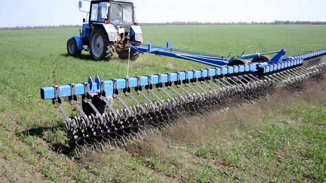 Борона ротационная БМР-12 производства Южный Ветер смотреть онлайн