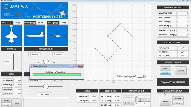 UAV Mission Simulator - Monitoring Subsystem Take 2 смотреть онлайн