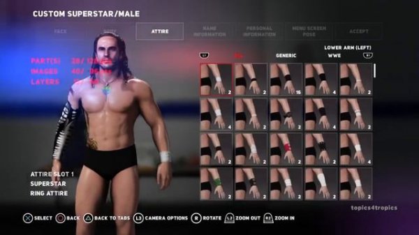 HOW TO MAKE JEFF HARDY *updated attire and character* on WWE 2K18
