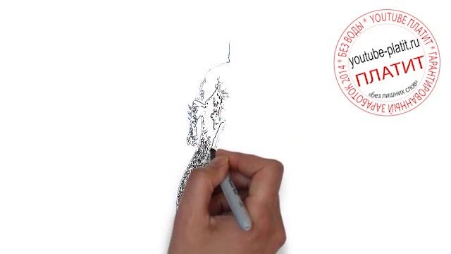 Как легко нарисовать красивого человека Рисуем поэтапно людей смотреть онлайн