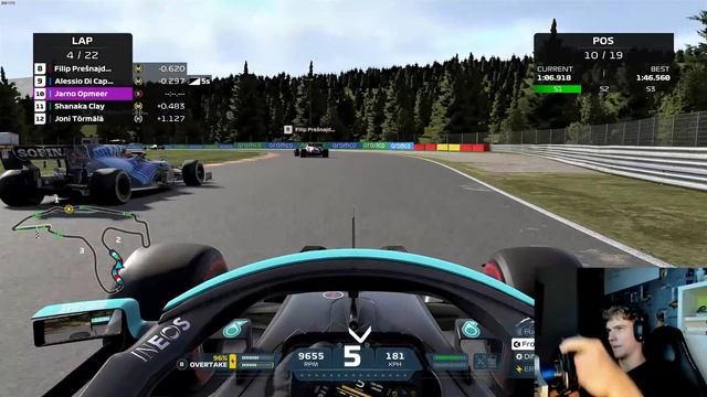 LEAGUE RACING ON A WET TRACK WITH SLICKS - PSGL Round 3 Belgium смотреть онлайн