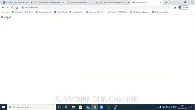 ML USING AWS - DAY 16 - FLASK SERVER INSTALLATION IN AWS AND LOCAL MACHINE смотреть онлайн