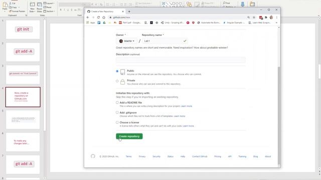 Pushing Lab1 Up to GitHub смотреть онлайн