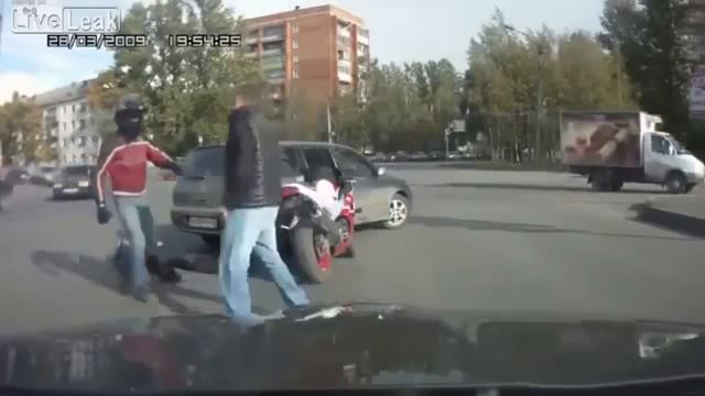 ~Motorcycle Biker Road Fight MMA Fighter KnockOut Russia~ смотреть онлайн