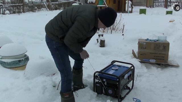 Бензогенератор для Дачи / Бензиновый генератор ТСС SGG 2800N / Запуск бензогенератора смотреть онлайн