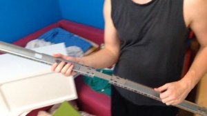 Как повесить полку BESTA IKEA на рейку самостоятельно