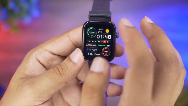 MIBRO T1 Smart Watch⚡Bluetooth Calling?BIG AMOLED DISPLAY?Crown Working⚡Sporty Better Than Haylou? смотреть онлайн