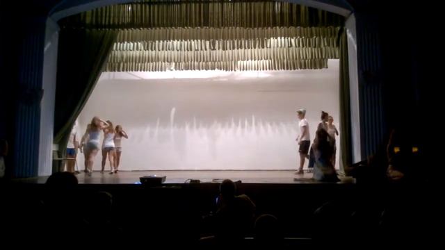 Russia, Tuapse: children stage a patriotic performance [25 August 2014], Krasnodar region смотреть онлайн