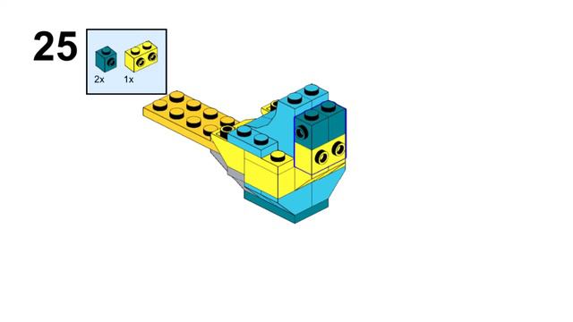 4 BIRDS Lego classic 11022 ideas How to build easy смотреть онлайн