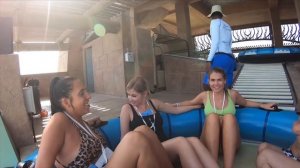 Aquaconda Waterslide at Aquaventure Waterpark in Dubai