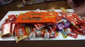 Успокаивающее видео l Смешивание конфет с разноцветными Skittles l много конфет