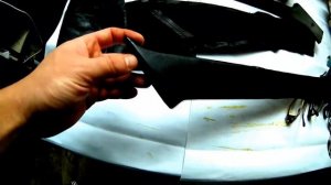 Как детали салона (пластик) перетянуть кожей, краткий курс