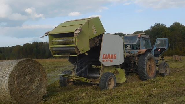 Сенокос 2019 Работа пресса подборщика CLAAS ROLANT 46 смотреть онлайн