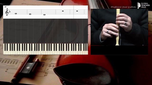 Andorinhas Ana Moura Karaoke Letra Flauta Piano Guitarra Educação Musical José Galvão SF смотреть онлайн