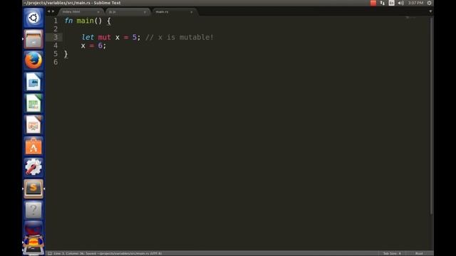 Rust Programming Tutorial - 3 - Variable Binding смотреть онлайн