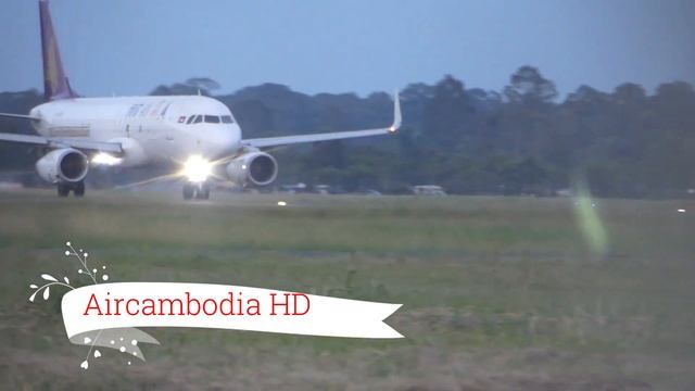 Planes Spotting In The Evening at Siem Reap International Airport, Cambodia смотреть онлайн