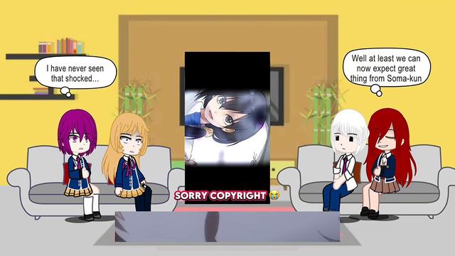 Food Wars react to Yukihira Soma |Gacha reaction| ship: Soma x Erina смотреть онлайн