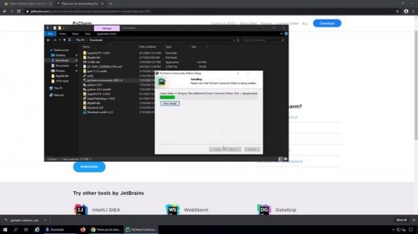 How to install Python and PyCharm on Windows Server 2019 in less than 10 minutes