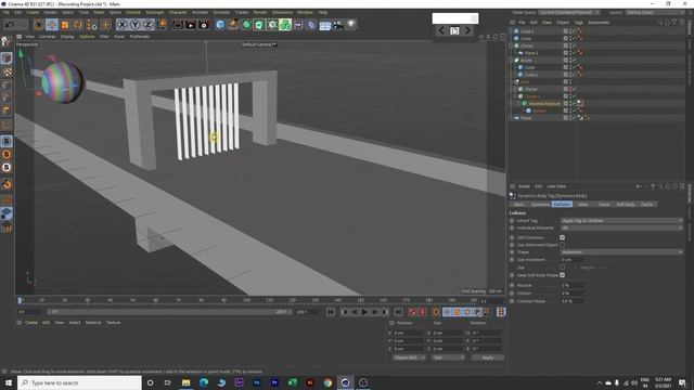 Cinema 4D Tutorial Animated Sphere Slices смотреть онлайн
