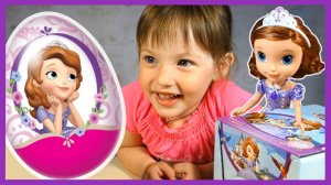 Распаковка сюрпризов София Прекрасная. Принцессы Дисней.