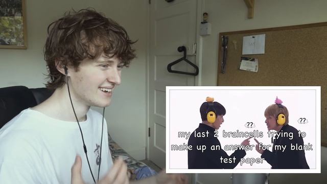 THE FUNNIEST VIDEO! (bts and txt vs the whisper game | Reaction/Review) смотреть онлайн