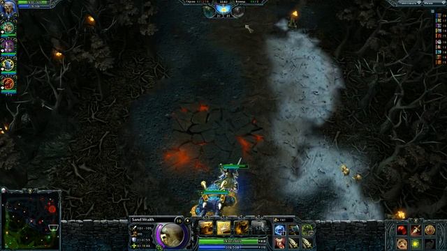 HoN Garena: 2 игры за Sand Wrath'а смотреть онлайн