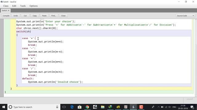Java Programming : Basic Programming ( Switch Case ) Part 10 in Hindi смотреть онлайн