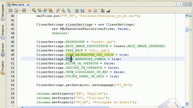 [Java OpenSwing] - 19 Menu смотреть онлайн