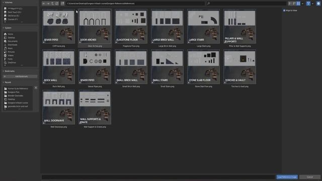 Импорт референсов Blender - урок 2 смотреть онлайн