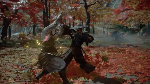 Ghost of Tsushima lethal KANETOMO-6 blades of kojiro 4k hdr 60fps[dual under falling water] смотреть онлайн