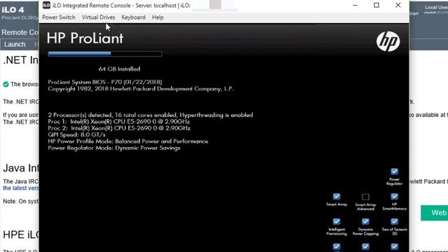 ILO : How to boot from ILO Virtual Media смотреть онлайн