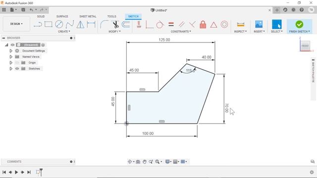 FUSION 360 OVER DEFINED- (Cant Add Dimensions) смотреть онлайн