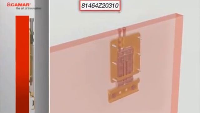 Závěsné Retifikační Kování CAMAR Pro Panel 814