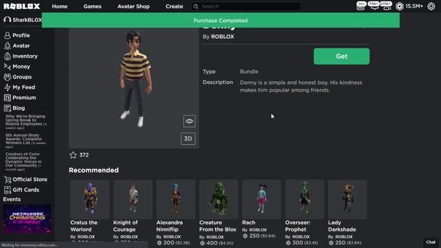 FREE RTHRO PACKAGES! HOW TO GET Denny & Linlin! (ROBLOX) смотреть онлайн