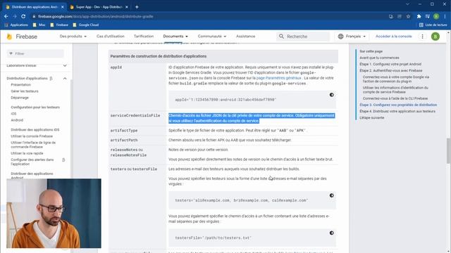 ? Firebase App Distribution : upload via web, via Gradle (sécurisé) смотреть онлайн