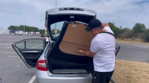 Ровный пол в багажнике за 5 минут. Фальшпол Skoda Octavia А7.