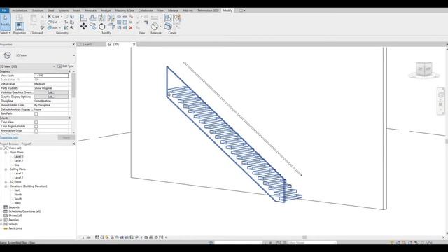 Wall Mounted Floating Stairs in Revit | Revit Tutorial | Tips and Tricks смотреть онлайн