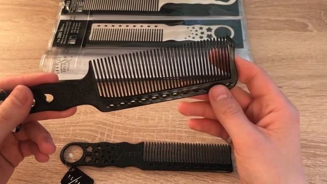 Расчески Y.S. Park для мужских стрижек Y.S. Park 280 и Y.S. Park 282