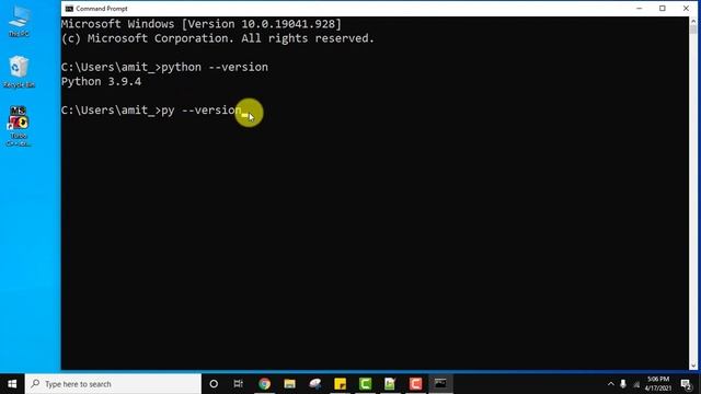 How to install Python 3.9.4 on Windows 10 in Hindi смотреть онлайн