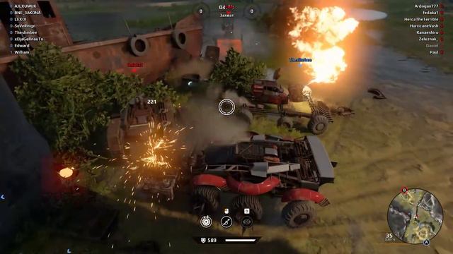 Красивые бои в Crossout смотреть онлайн