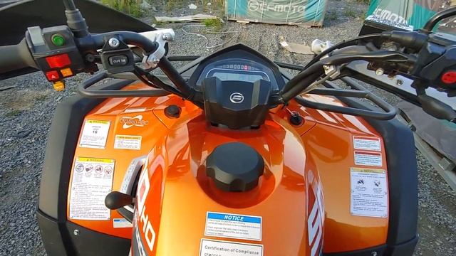 2018 CFMOTO Cforce 500 HO EPS LX 2UP