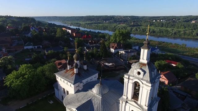 Храмы города Калуги. Спас за верхом. Храм Преображения Господня смотреть онлайн